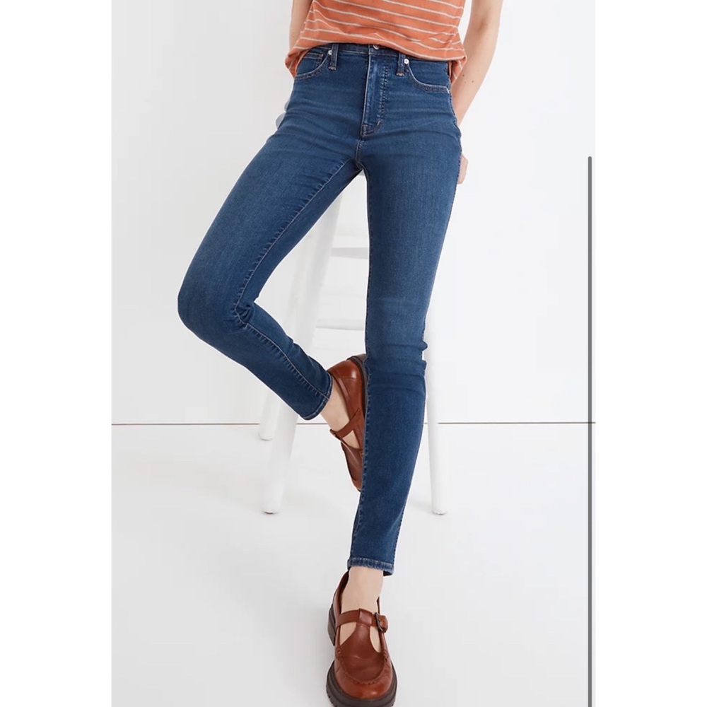 Madewell 10" High Rise Skinny Jeans